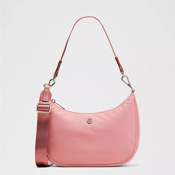 Lululemon City Essentials Small Shoulder Bag- Deco Pink - Picture 1 of 5